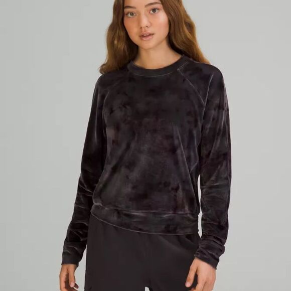 Lululemon Velour Down Crewneck Sweatshirt Women’s 4 - Picture 1 of 4